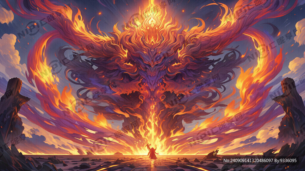 九紫离火运 海报 大场景作品