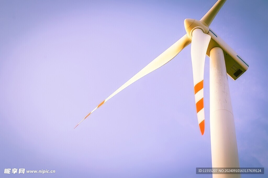 风力风能发电站风车清洁能源