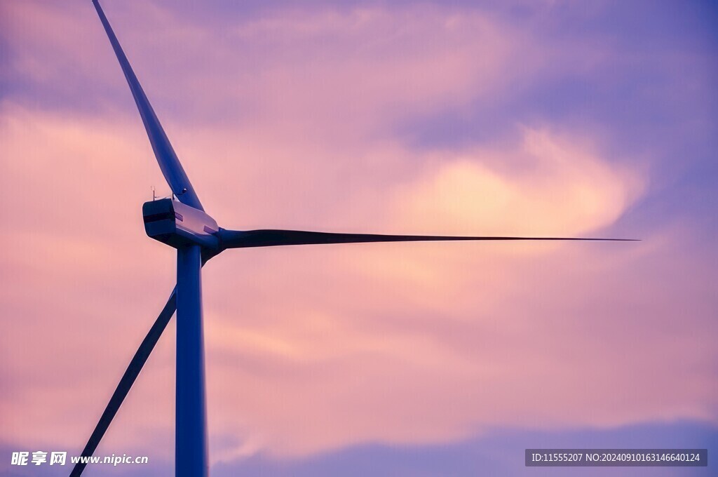 风力风能发电站风车清洁能源