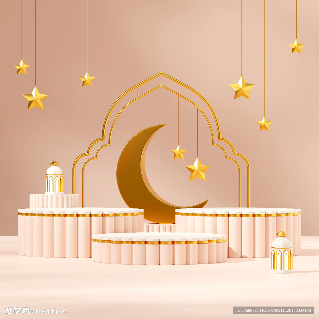 电商背景展台页面图片