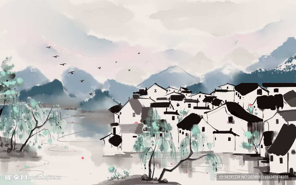 古风中国风背景