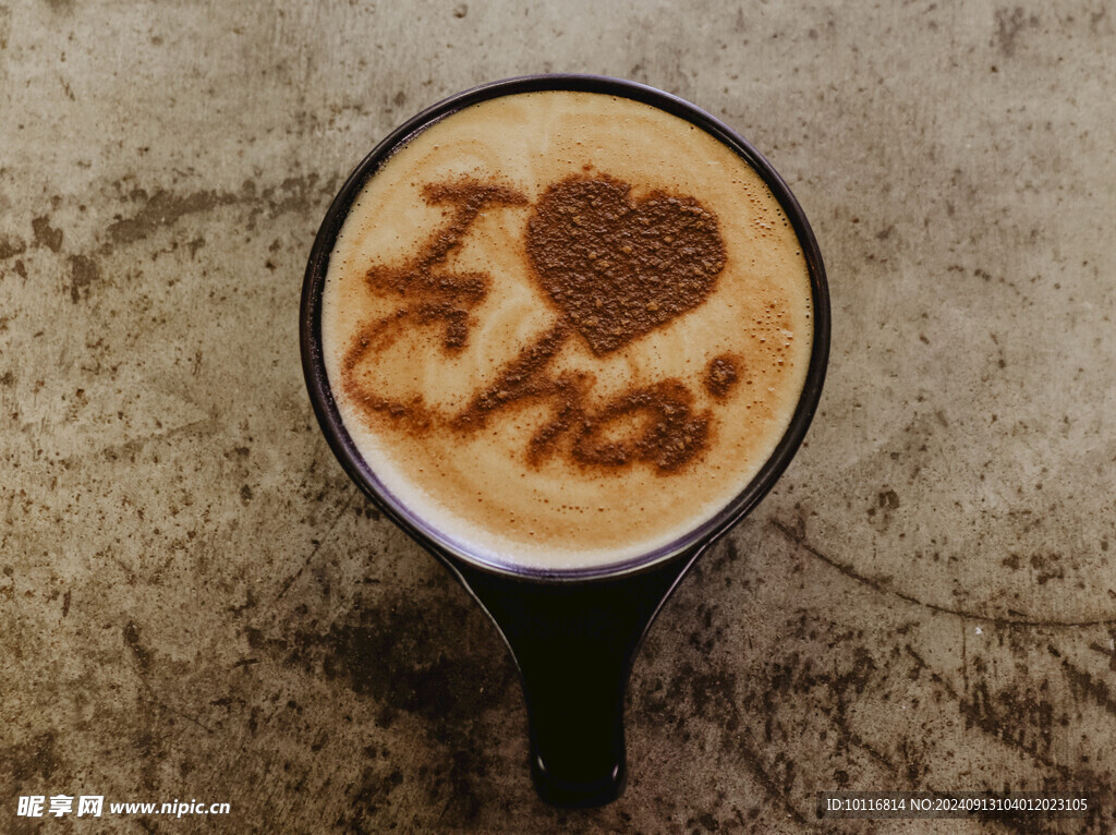 拉花咖啡