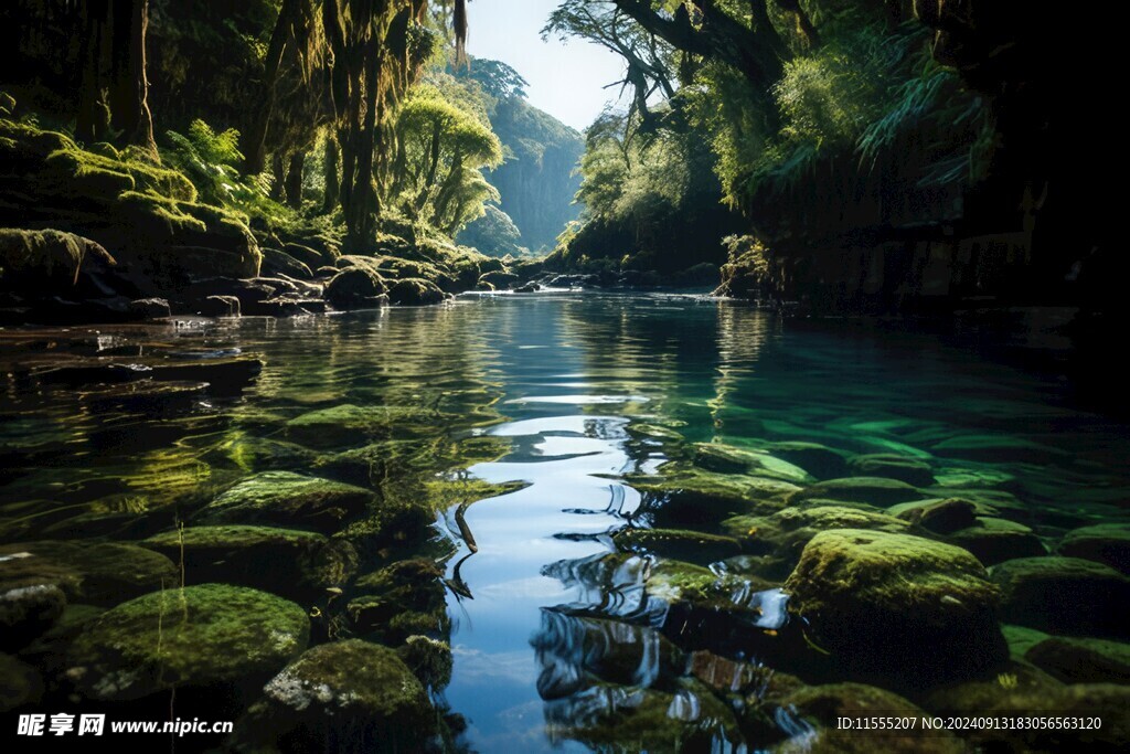 世外桃源海景隐秘海岛场景图