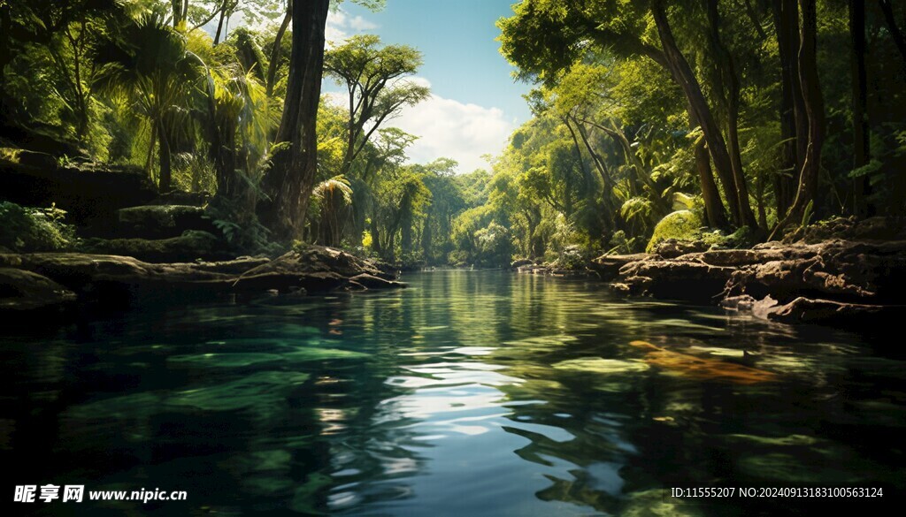 世外桃源海景隐秘海岛场景图