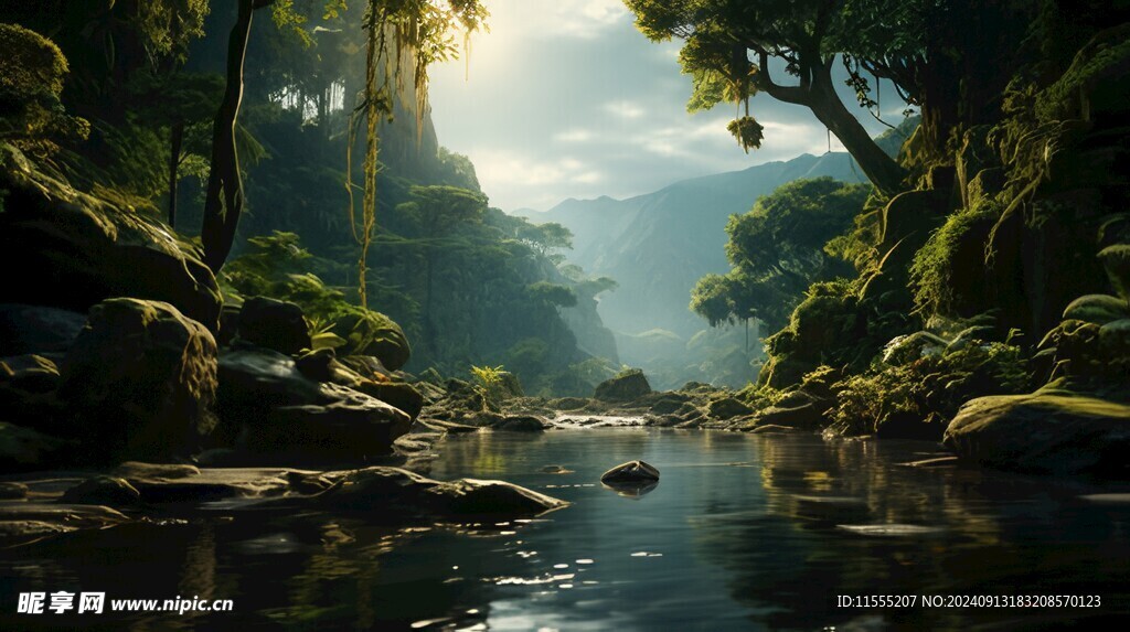 世外桃源海景隐秘海岛场景图