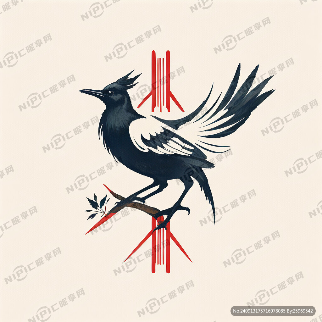 秦人鹊商标 字母组成 食品类