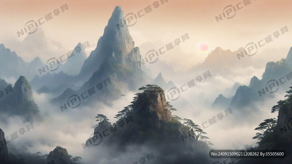 山峰 绝美 雄壮