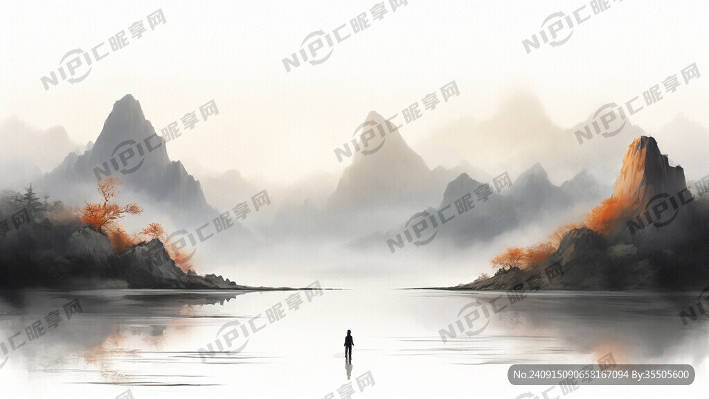 山峰 绝美 雄壮 暖色