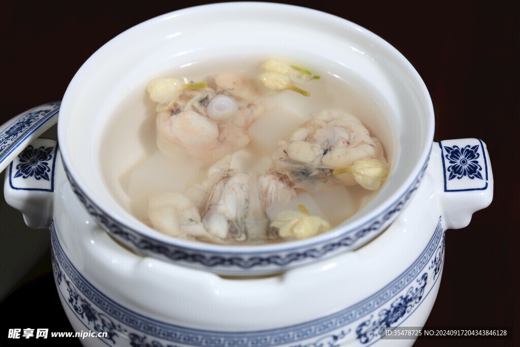 茉莉椰果炖石蛙