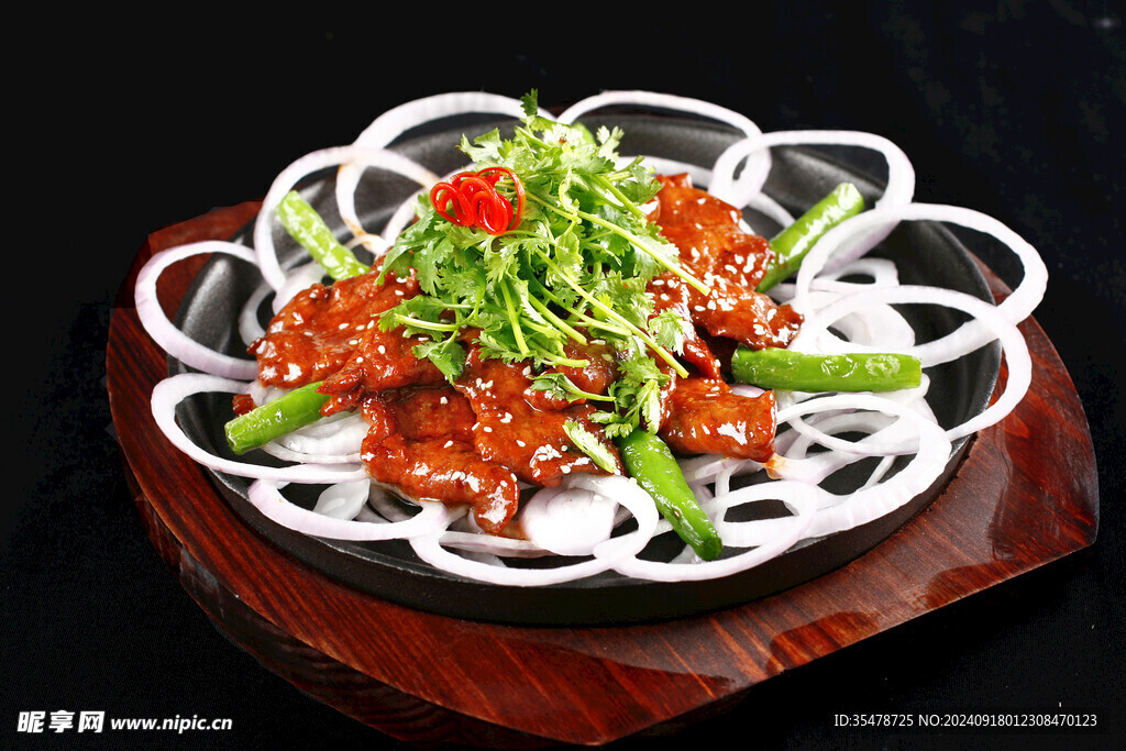 铁板嫩牛肉