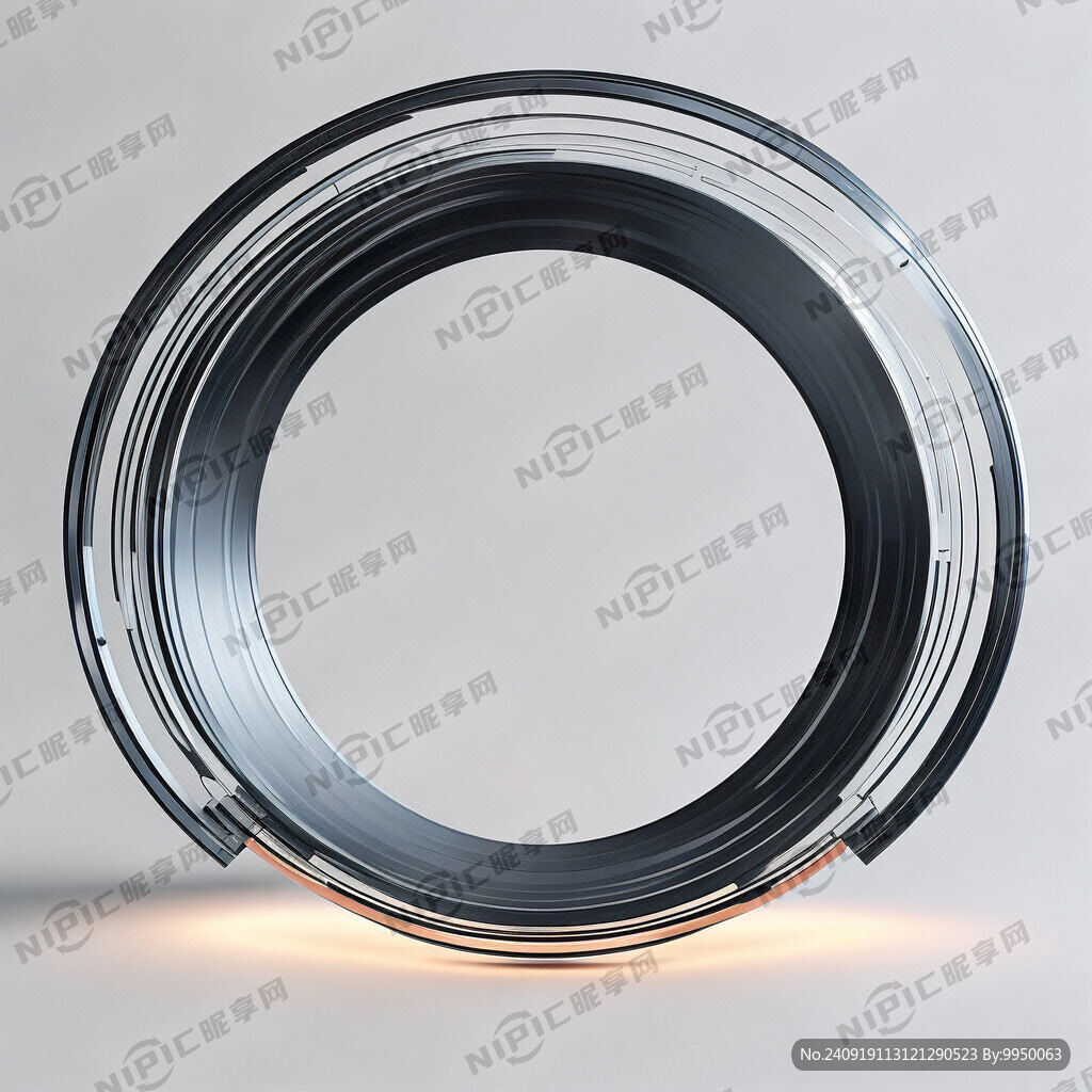 圆形科技感边框