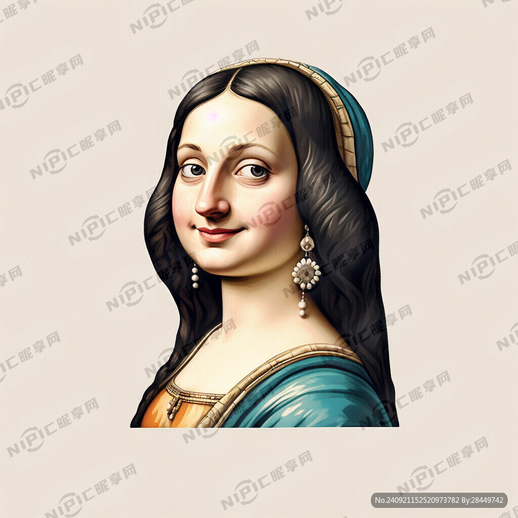 蒙娜丽莎 戴珍珠耳环的少女