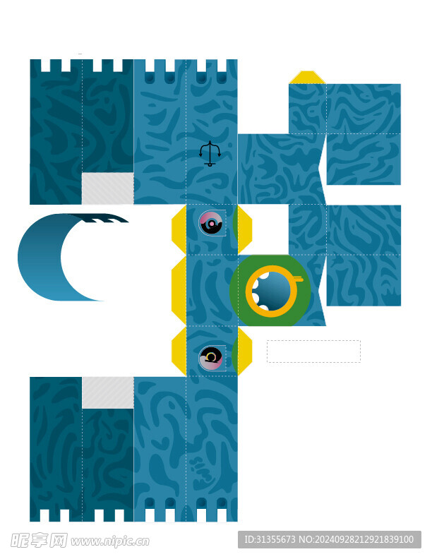 卡通动物包装设计