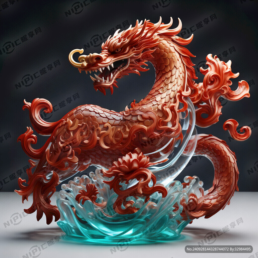 貔貅 透明感 全息色 霸气