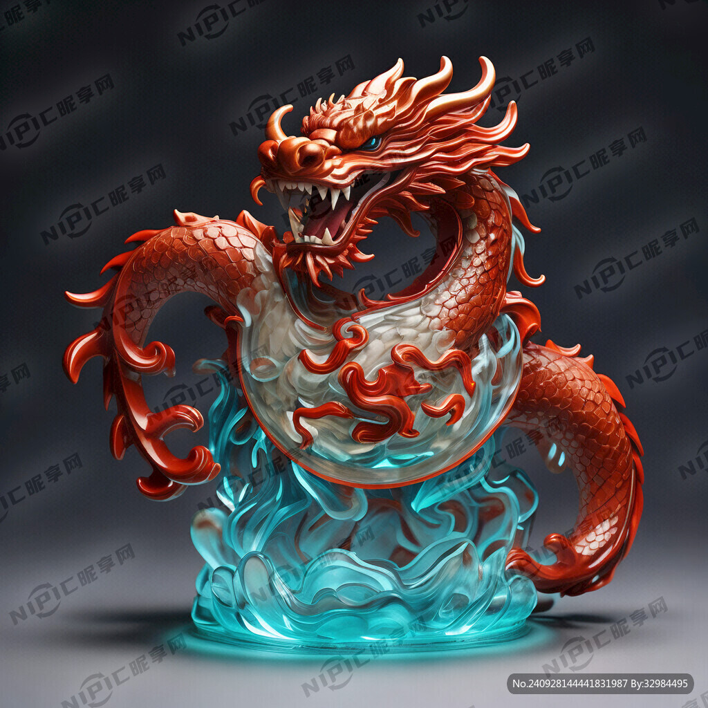 貔貅 透明感 全息色 霸气