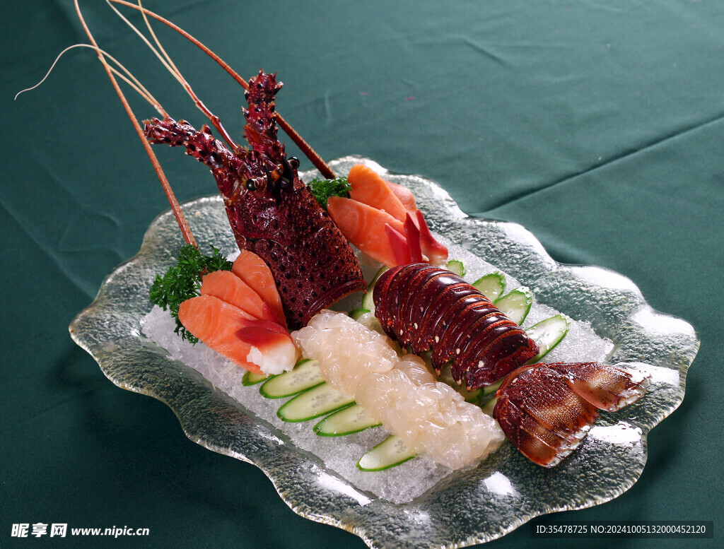  澳龙三文鱼刺身