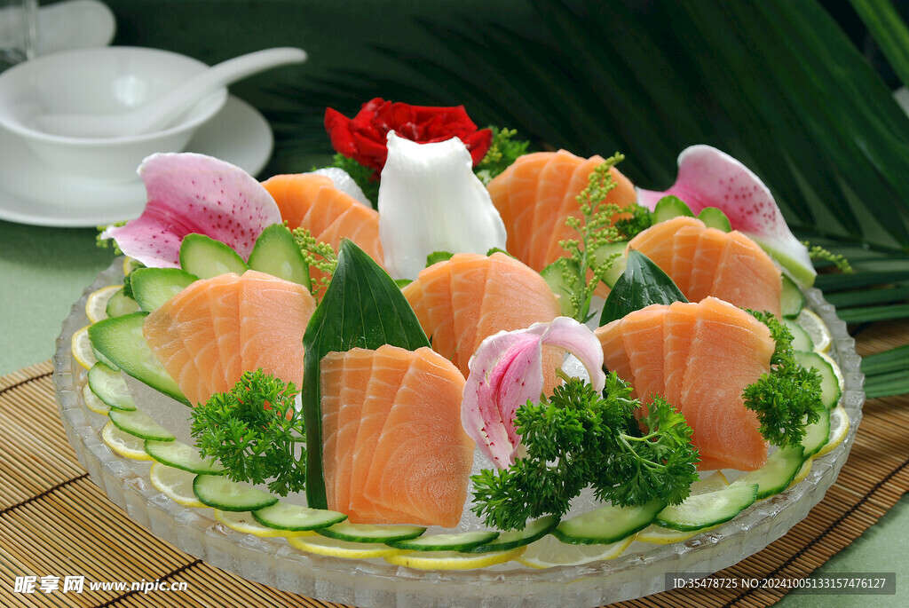 三文鱼刺身拼盘