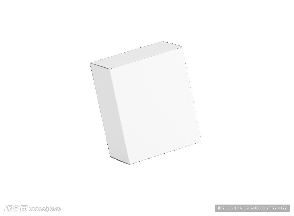 小型纸制盒子包装样机 