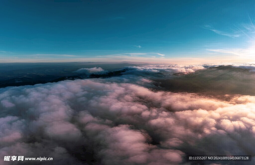 天空平流层大气层云层彩霞