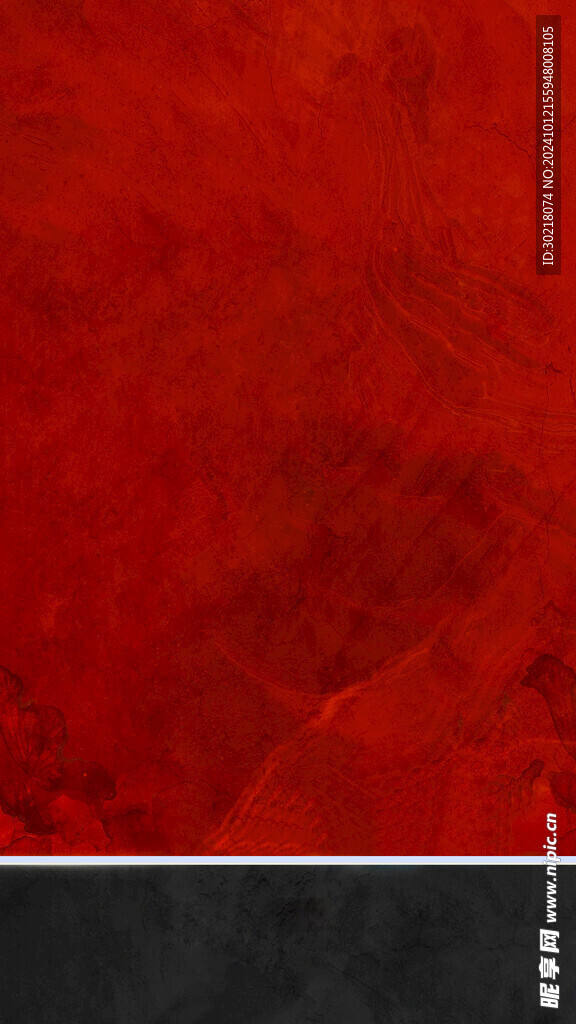 红色背景