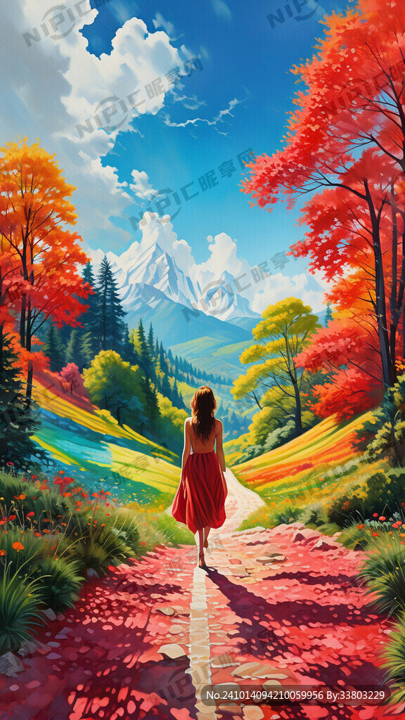 身影 靓丽的风景