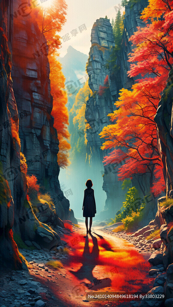 靓丽的风景 身影