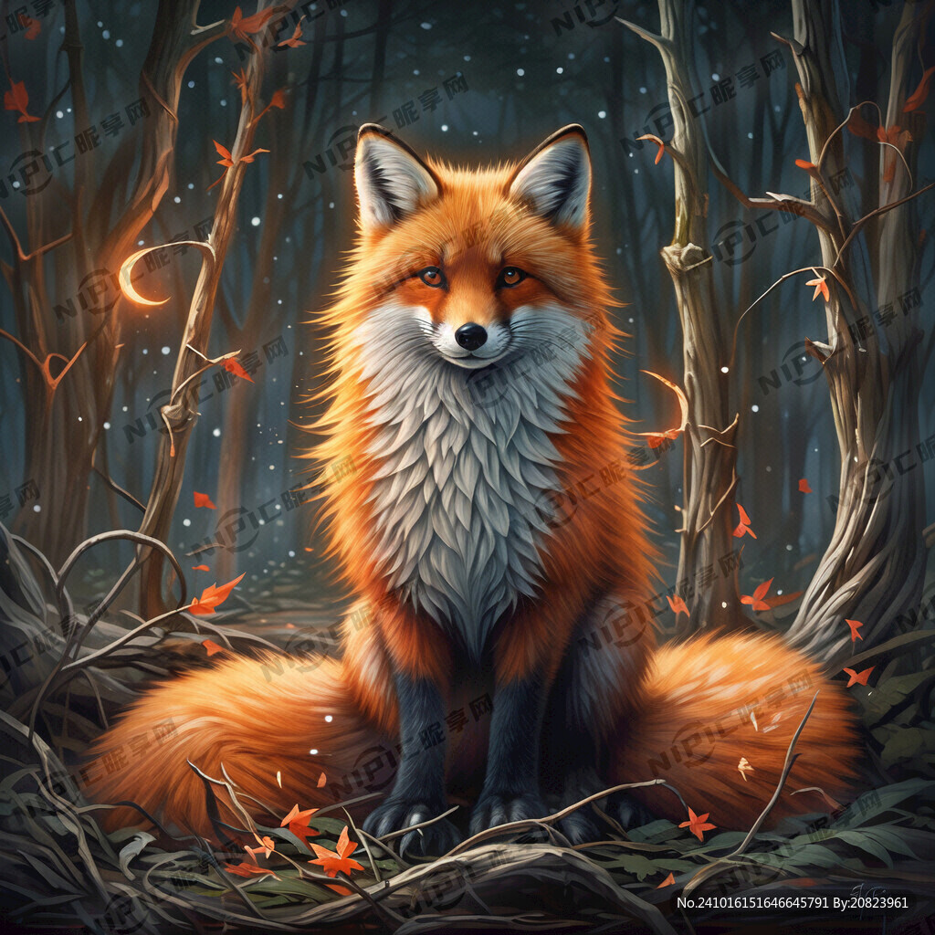 九只尾巴的狐狸