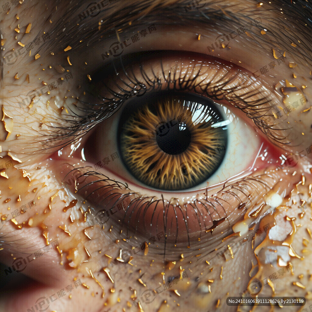 脸部特写 能看出满脸都是雀斑