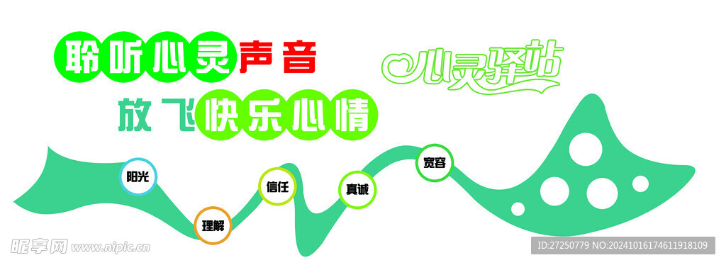 心理咨询室文化墙