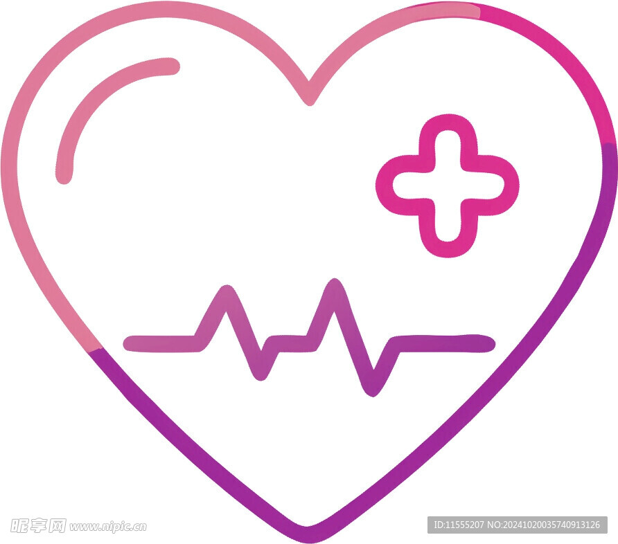 心脏救助医疗UI图标png免抠