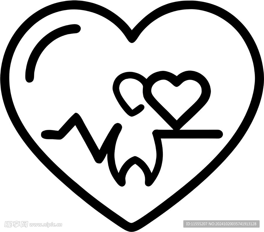 心脏救助医疗UI图标png免抠