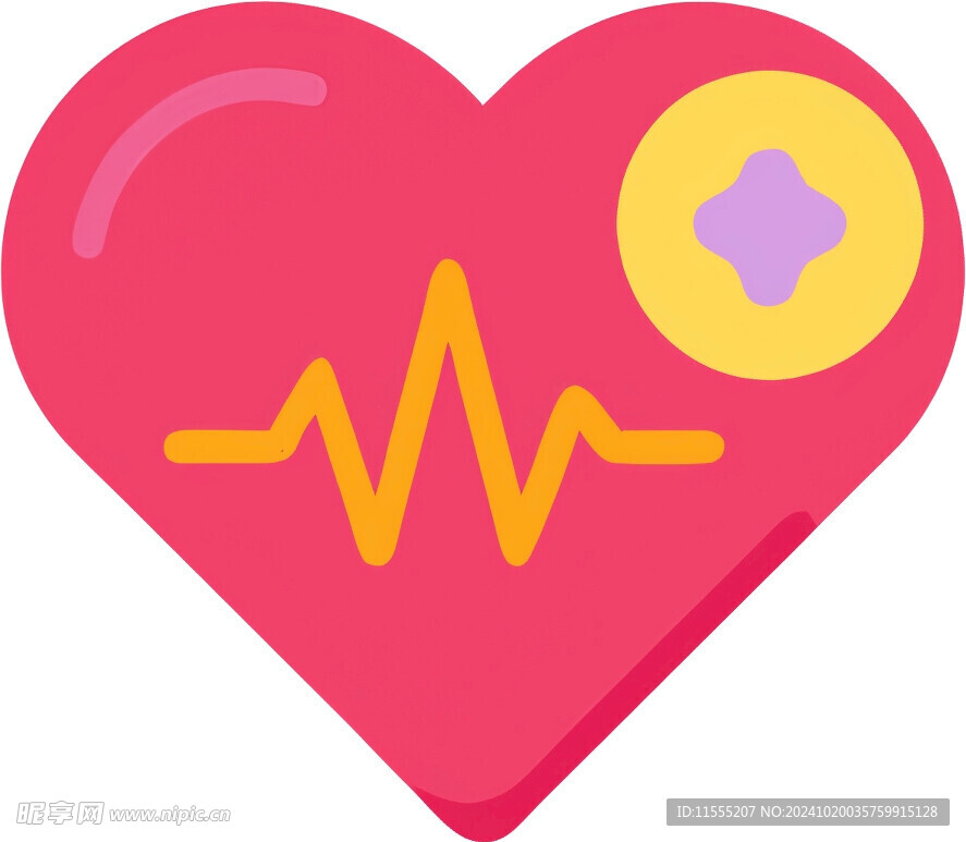 心脏救助医疗UI图标png免抠