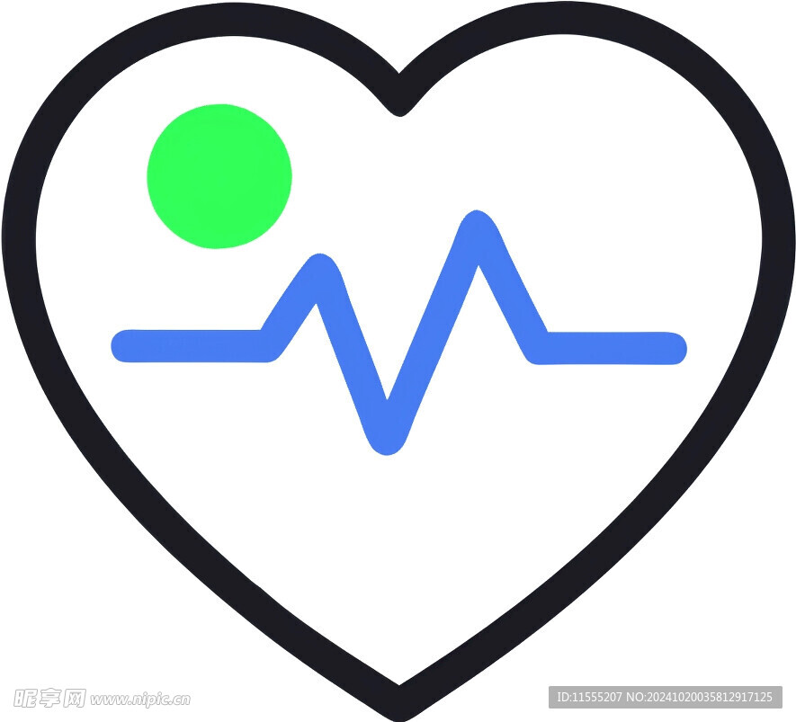 心脏救助医疗UI图标png免抠