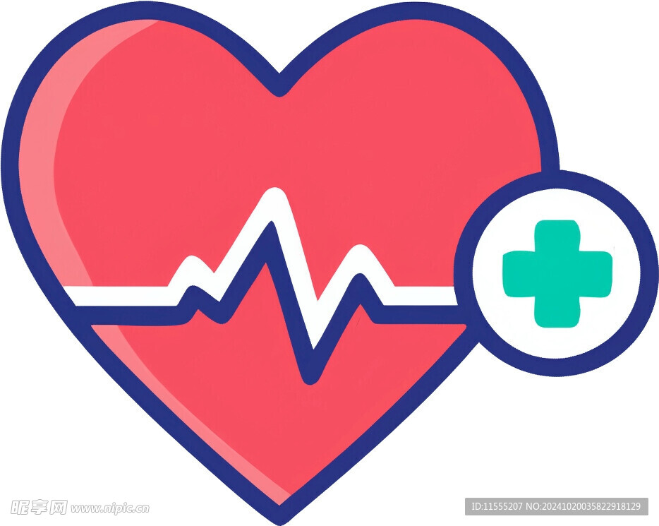 心脏救助医疗UI图标png免抠