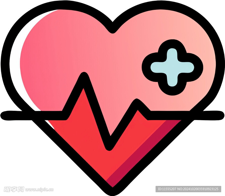 心脏救助医疗UI图标png免抠
