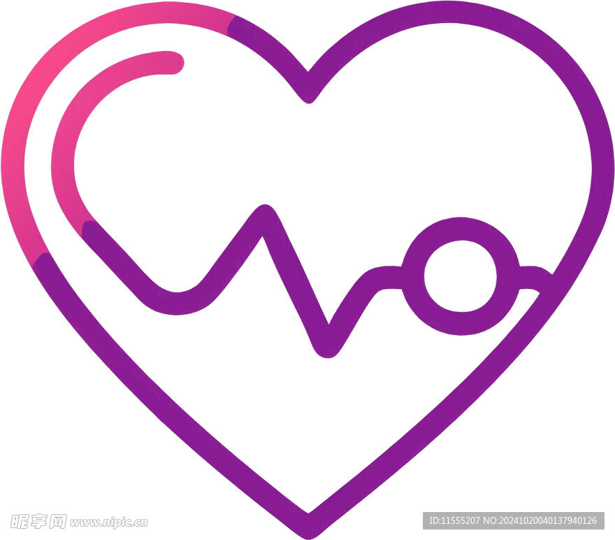 心脏救助医疗UI图标png免抠