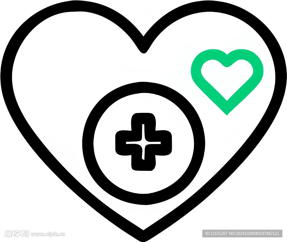 心脏救助医疗UI图标png免抠