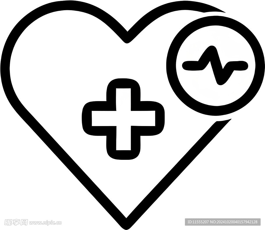 心脏救助医疗UI图标png免抠