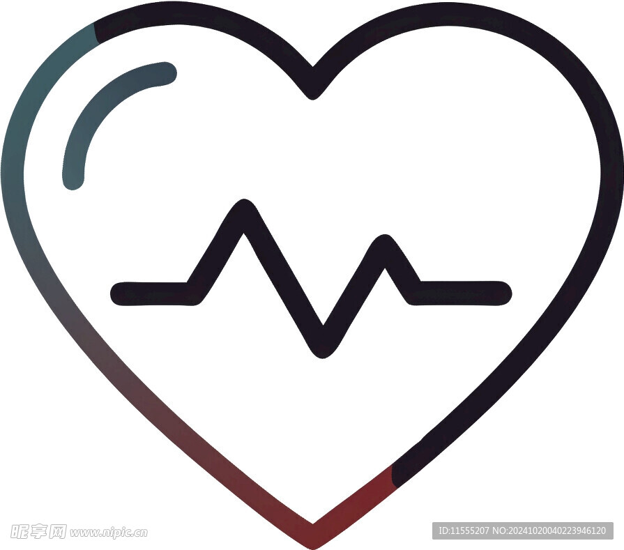 心脏救助医疗UI图标png免抠