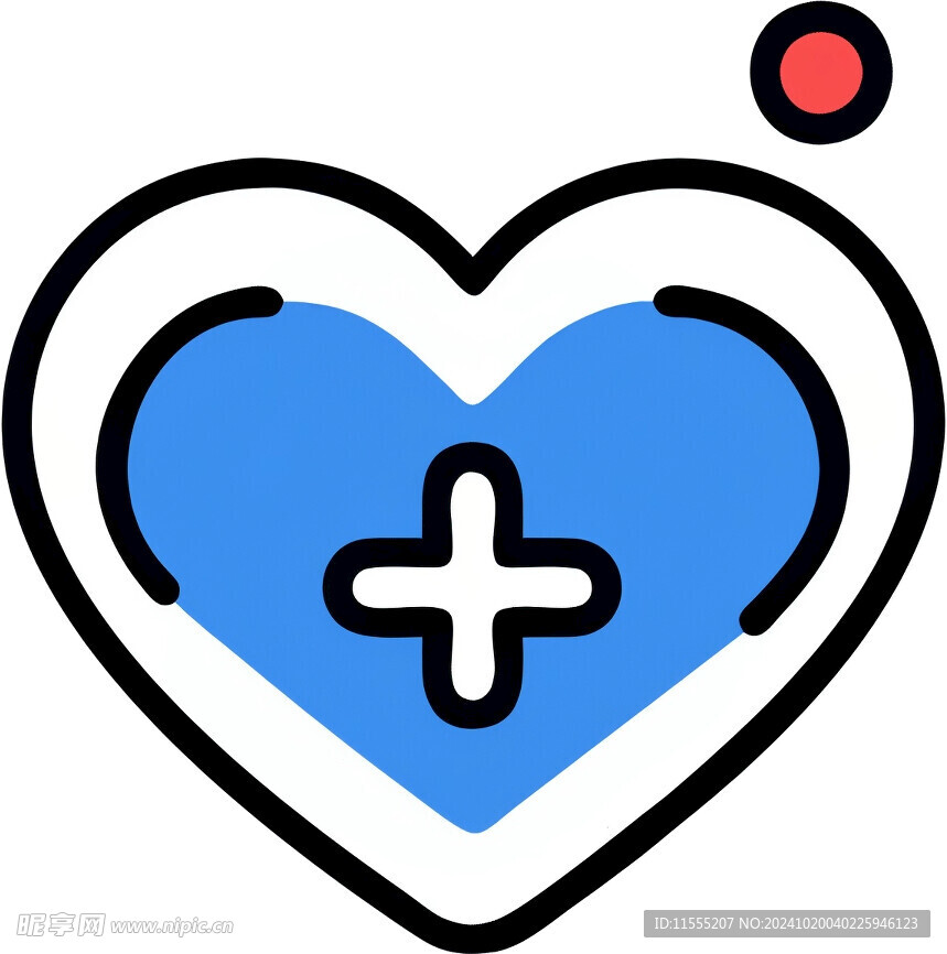 心脏救助医疗UI图标png免抠