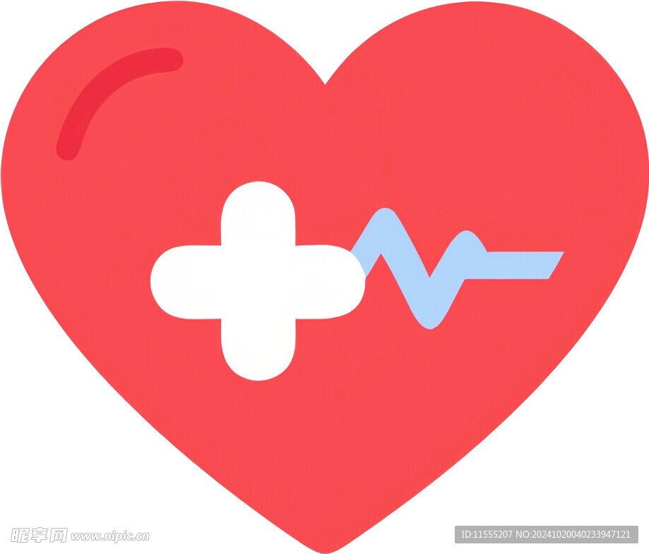 心脏救助医疗UI图标png免抠