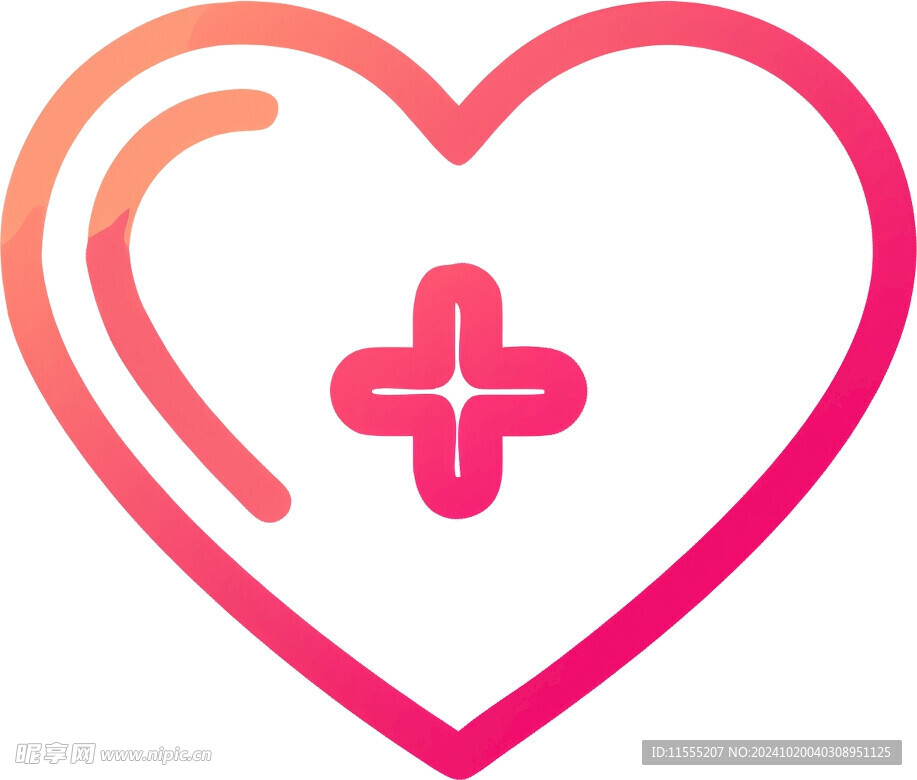 心脏救助医疗UI图标png免抠