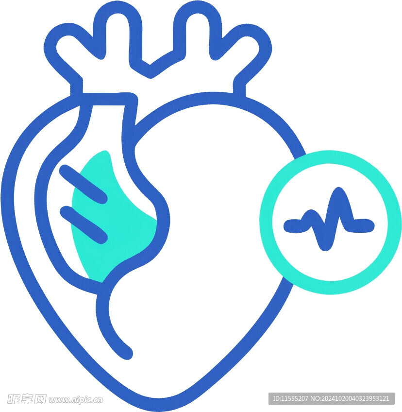 心脏救助医疗UI图标png免抠