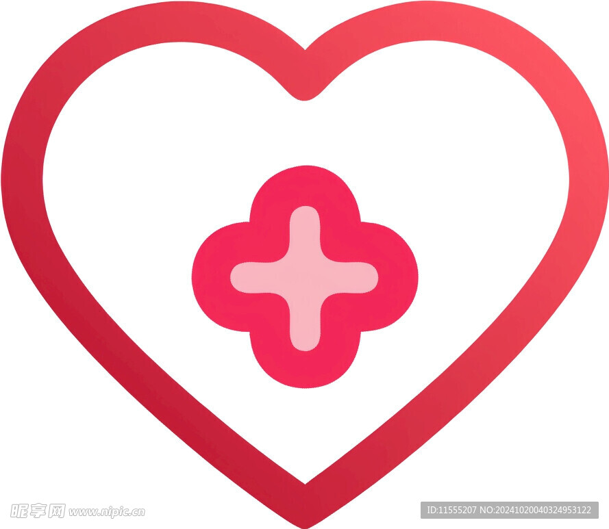 心脏救助医疗UI图标png免抠