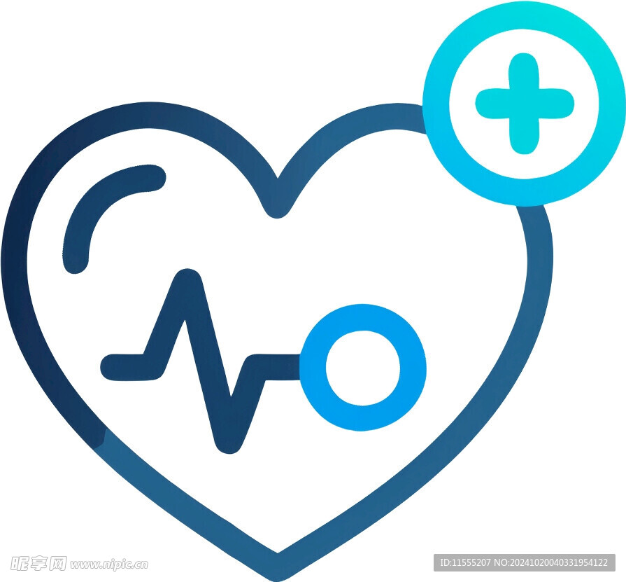 心脏救助医疗UI图标png免抠
