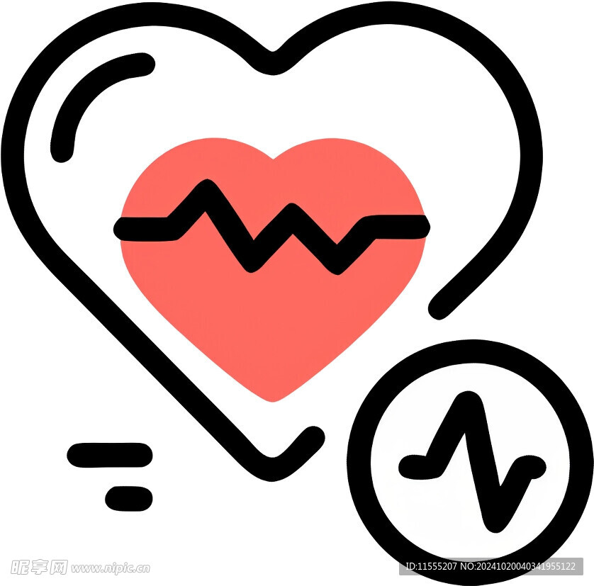 心脏救助医疗UI图标png免抠