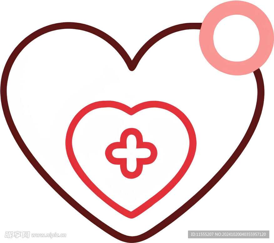 心脏救助医疗UI图标png免抠