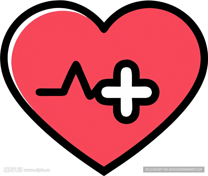 心脏救助医疗UI图标png免抠