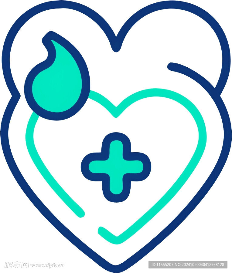 心脏救助医疗UI图标png免抠