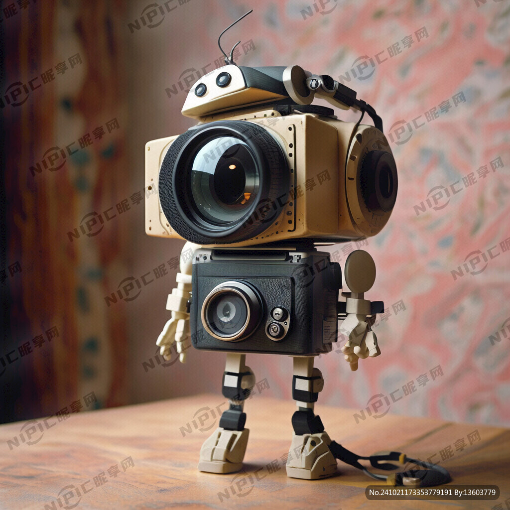 摄像机玩偶